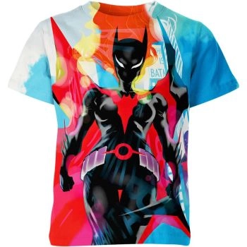 Depicting High-Tech Hero with the Batman Beyond T-Shirt in Multicolor