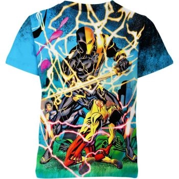 Colorful Danger: Deathstroke, The Rainbow Rogue T-Shirt