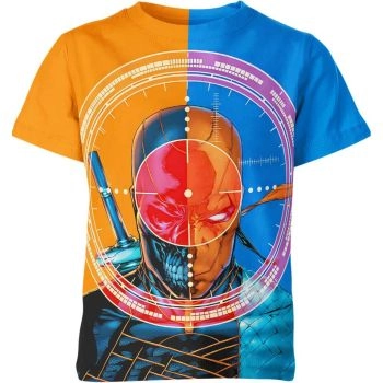Orange and Blue: Deathstroke, The Dual-Toned Danger T-Shirt