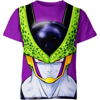 Purple Menace: Perfect Cell Dragon Ball Z Shirt