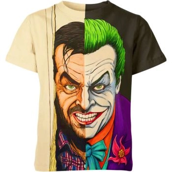 Stylish Jack Nicholson Joker Shirt - Embrace the Multicolor Chaos