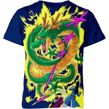 Azure Eternal Dragon Shenron Dragon Ball Z Shirt