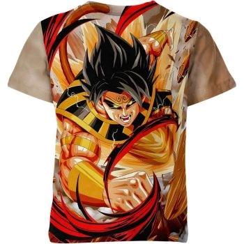 God Son Goku - Unleash the Power Orange Shirt