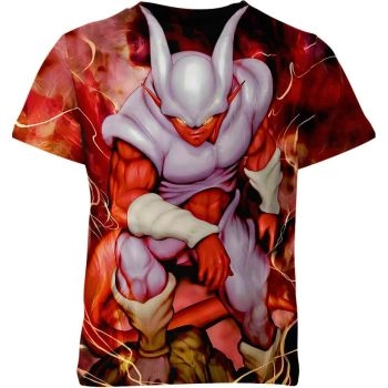 Janemba From Dragon Ball Z Shirt - Malevolent Chaos in Red