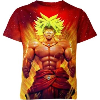 Broly's Orange Ember - Broly From Dragon Ball Z Shirt