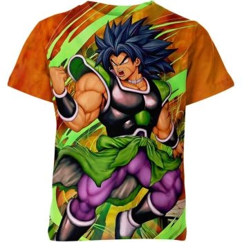 Broly's Emerald Fury - Broly From Dragon Ball Z Shirt