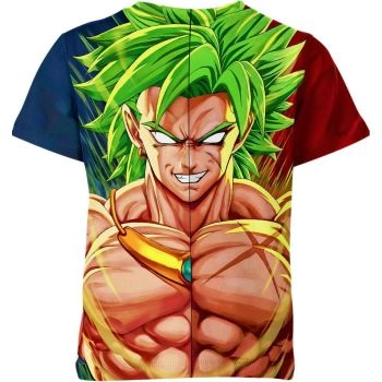 Broly's Dynamic Spectrum - Broly From Dragon Ball Z Shirt