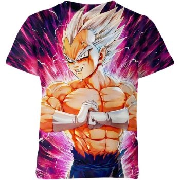 Regal Amethyst Saiyan - Majestic Purple Vegeta Shirt