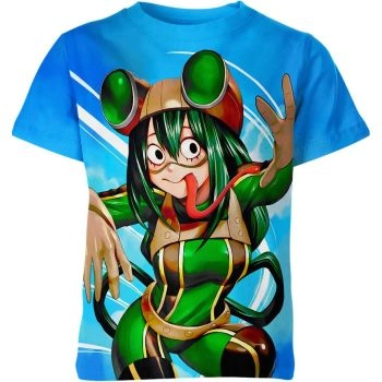 Froppy's Aquatic Journey - Tsuyu Asui Froppy From My Hero Academia Shirt