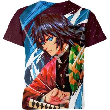 Breath of Nature - Giyu Tomioka Demon Slayer Multi-color Shirt