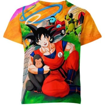 Striking Multi-Colored Dragon Ball Z Shirt - Make a Statement!