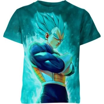 Verdant Saiyan Energy - Emerald Green Vegeta Shirt