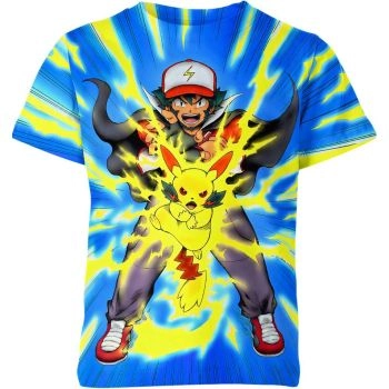 Electric Surge - Ash-Pikachu Shirt