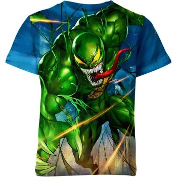 Hydra Venom Shirt: The Green Hydra Venom Symbiote Design