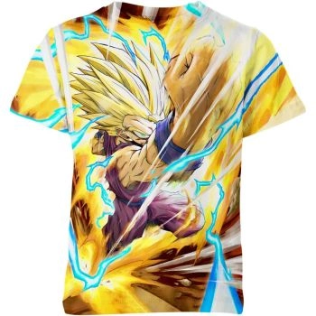 Gohan - Radiant Sunshine Yellow Shirt: Embrace Your Inner Potential