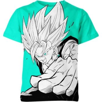 Gogeta - Dynamic Forest Green Shirt: Embrace the Power of Nature