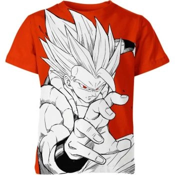 Gogeta - Energetic Orange Shirt: Unleash the Fusion Power