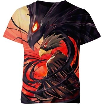 Shadow and Flame - Fumikage Tokoyami from My Hero Academia Shirt