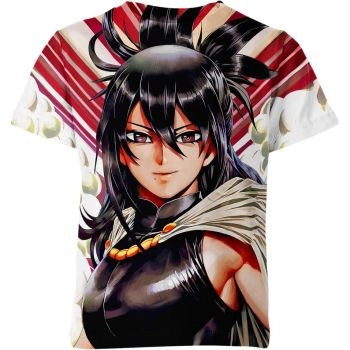 Fiery Red, Sleek Black, and Pure White Nana Shimura From My Hero Academia Shirt