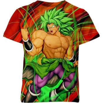 Broly's Spectrum Burst - Broly From Dragon Ball Z Shirt