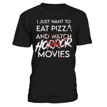 Funny Horror Movie Fan Halloween Pizza