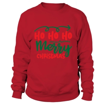 Ho Ho Ho Merry Christmas Sweatshirt