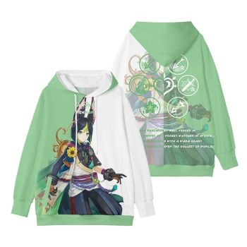 Comfortable Genshin Impact Tighnari Anime Hoodie