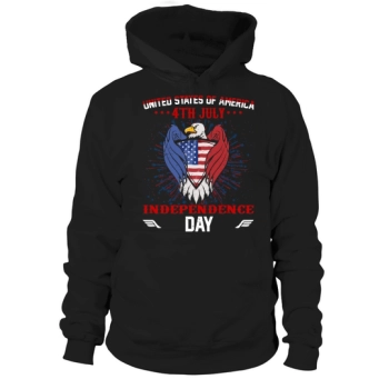 United States Of America 4th Jyly Independence Day Hoodies