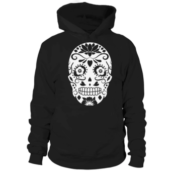 Sugar Skull Funny Halloween Hoodies