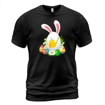 Bunny Farmer Rabbit Eggs Hunting Job Easter Day Long Sleeve T Shirt