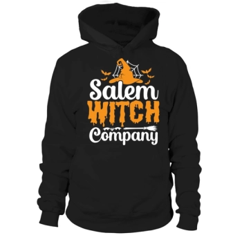 Salem Witch Company Halloween, Funny Halloween Hoodies