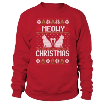 Meowy Christmas Ugly Sweatshirt