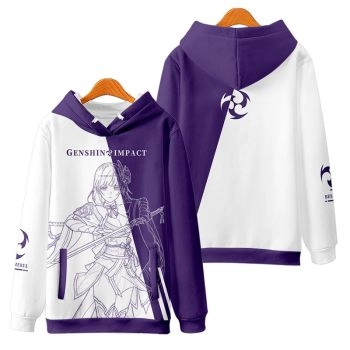 Generous Genshin Impact Raiden Shogun Amine Hoodie