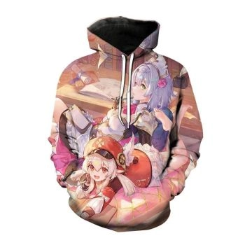 Game Genshin Impact 3D Printed Sweatshirt Hoodie Pullover