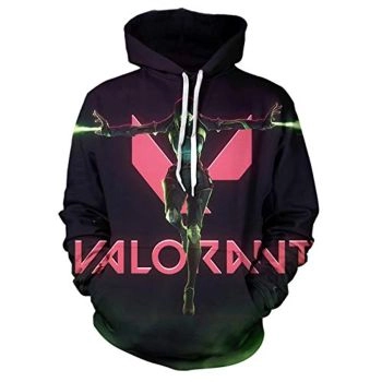 Game Valorant Hoodies &#8211; Viper 3D Unisex Hooded Pullover Sweatshirt