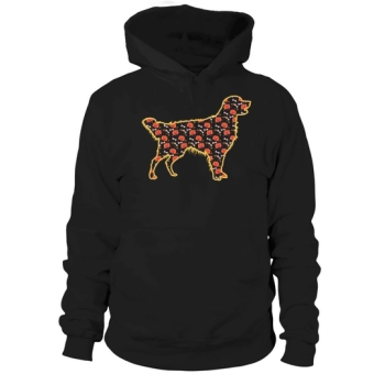 Golden Retriever Bulldog Dog Gift For Halloween Hoodies