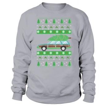 Station Wagon Ugly Christmas Sweatshirt