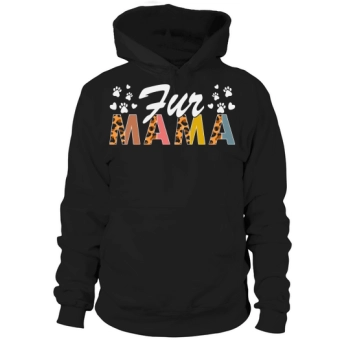 Fur Mama Leopard Mother's Day Hoodies