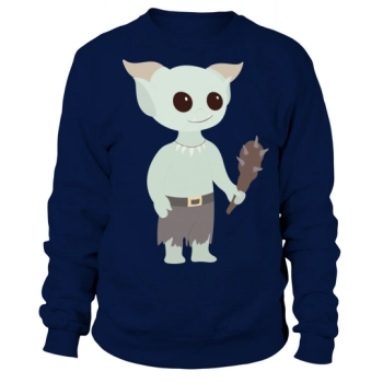 Halloween Goblin Cute Clipart Sweatshirt