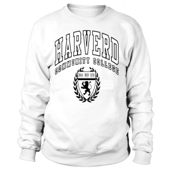 Joke Harverd Community College(MIsspelled) Kids Sweatshirt