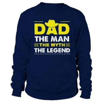 Papa The Man The Myth The Legend Sweatshirt