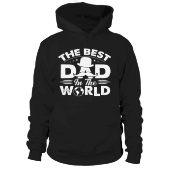 THE BEST DAD IN THE WORLD Hooded Sweatshirt