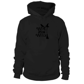 HALLOWEEN WIFE HOMETOWN Hoodies