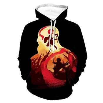 God of War Hoodie &#8211; God of War Kratos 3D Print Hooded Sweatshirt