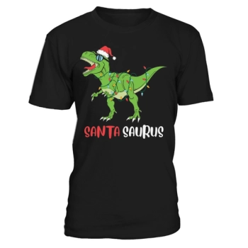 Santa Saurus Funny Christmas Trex