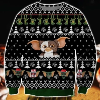 Gremlins Pattern Christmas Ugly Christmas Sweater Tshirt Hoodie Apparel,Christmas Ugly Sweater