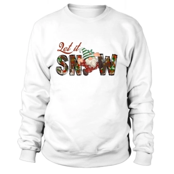 Let it snow Merry Christmas Sweatshirt