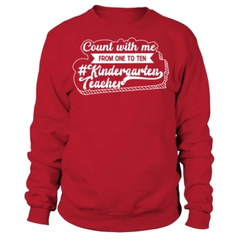 Kids Back to School Count With Me From One to Ten Sweatshirt