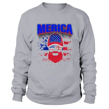 Merica Independence Day 4th Of July Sweatshirt