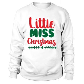 Little Miss Christmas Sweatshirt